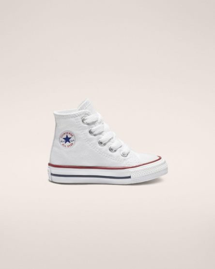 Girls' Converse Chuck Taylor All Star Classic High Top Shoes White | AU 51863Q